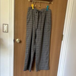 Deiji Studios Tailored Pants in Everyday Check, size S